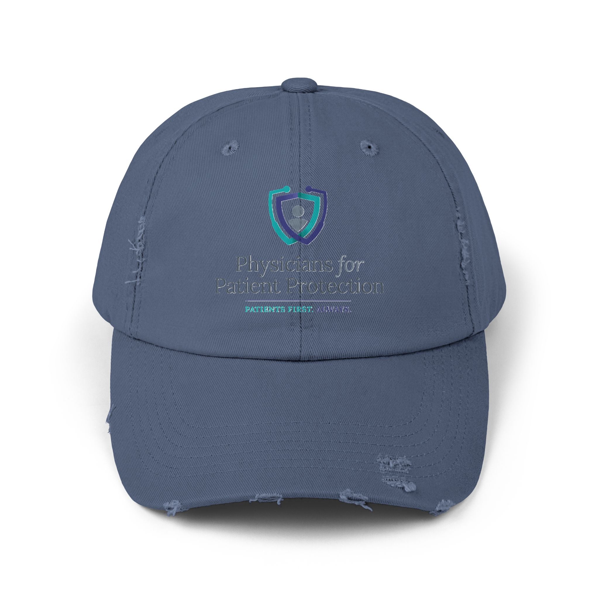 Physicians for Patient Protection Distressed Cap – Embroidered Medical Advocacy Hat