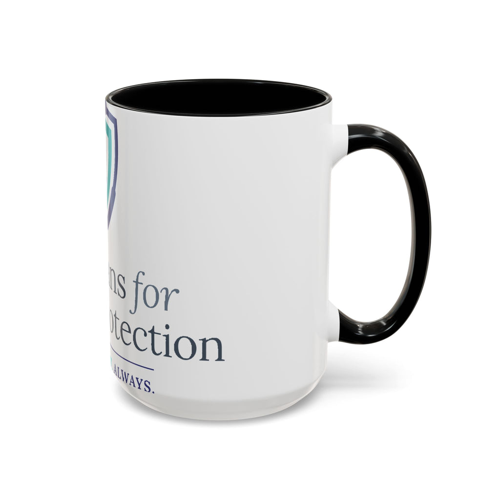 Physicians for Patient Protection Logo Accent Coffee Mug (11/15 oz)