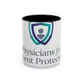 Physicians for Patient Protection Logo Accent Coffee Mug (11/15 oz)
