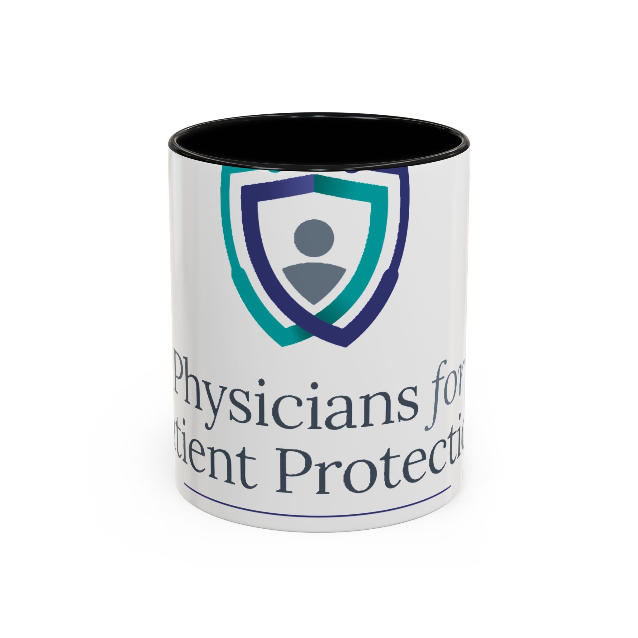 Physicians for Patient Protection Logo Accent Coffee Mug (11/15 oz)