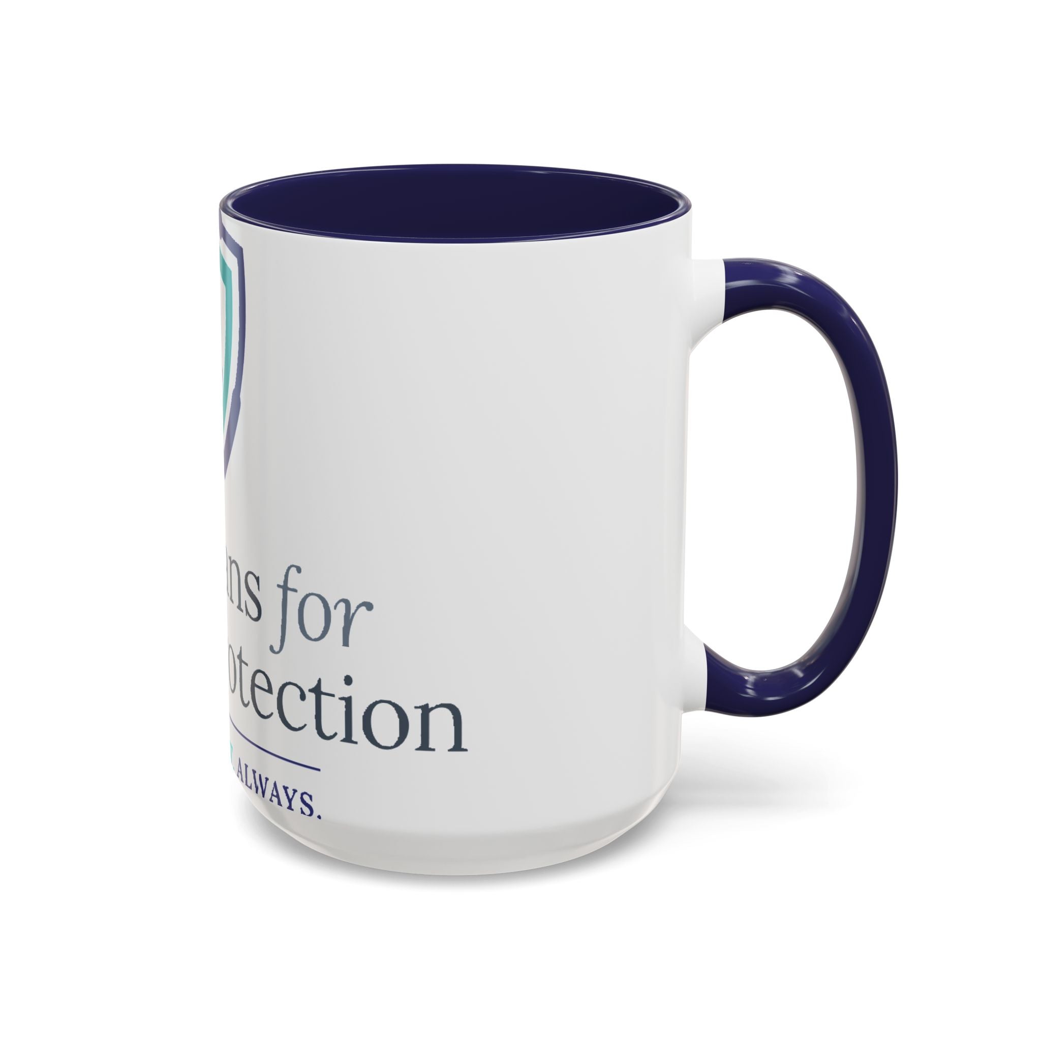 Physicians for Patient Protection Logo Accent Coffee Mug (11/15 oz)