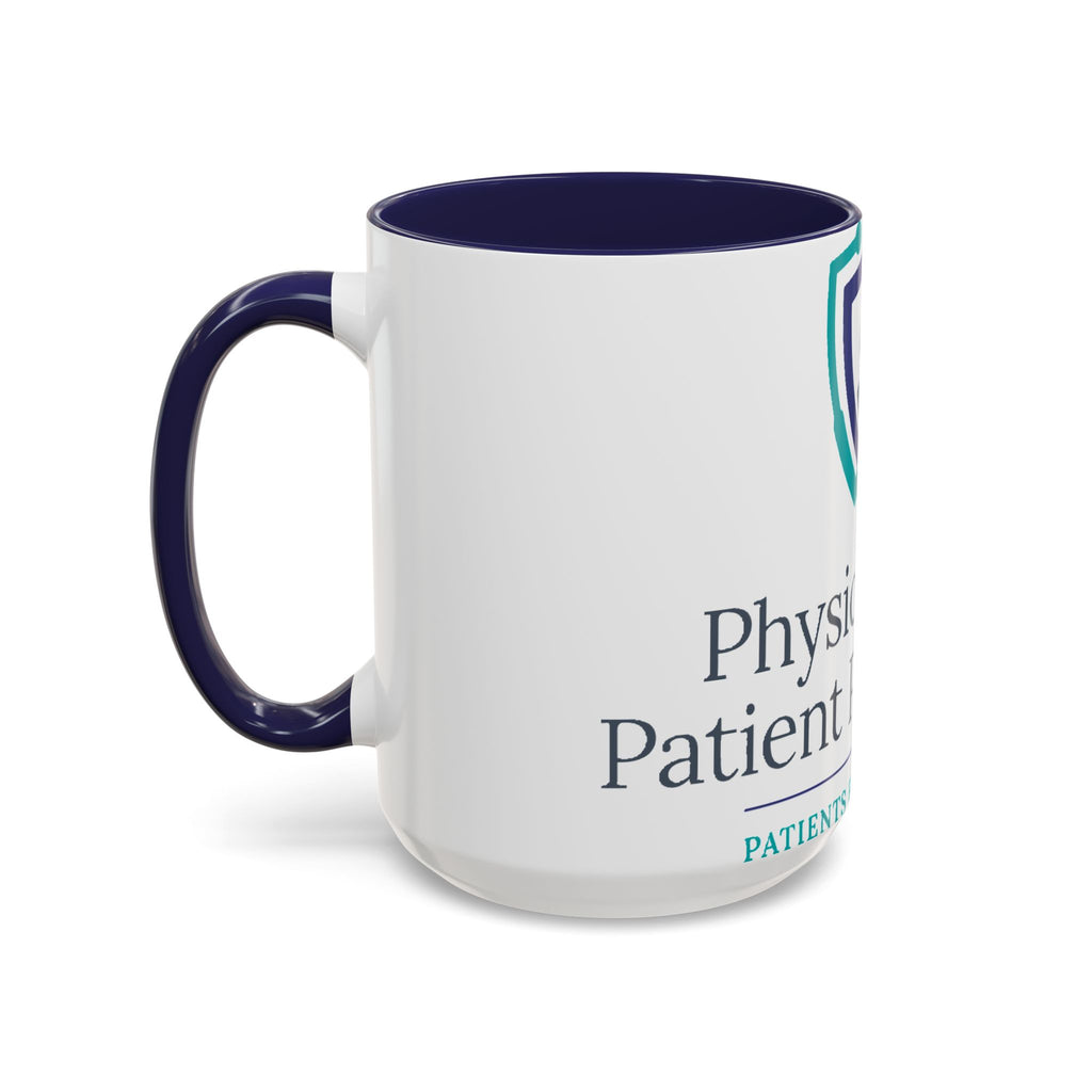 Physicians for Patient Protection Logo Accent Coffee Mug (11/15 oz)