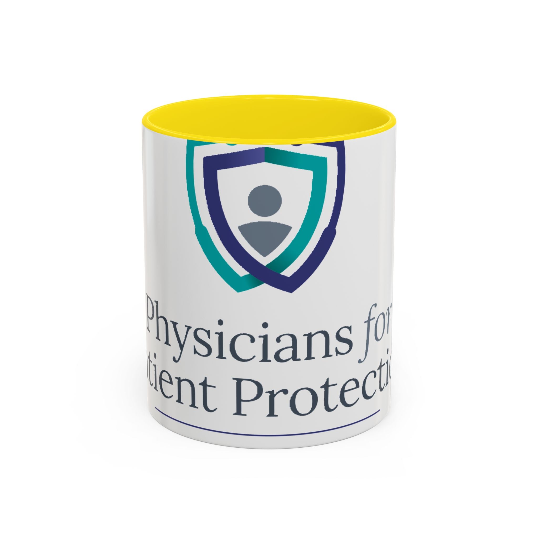 Physicians for Patient Protection Logo Accent Coffee Mug (11/15 oz)