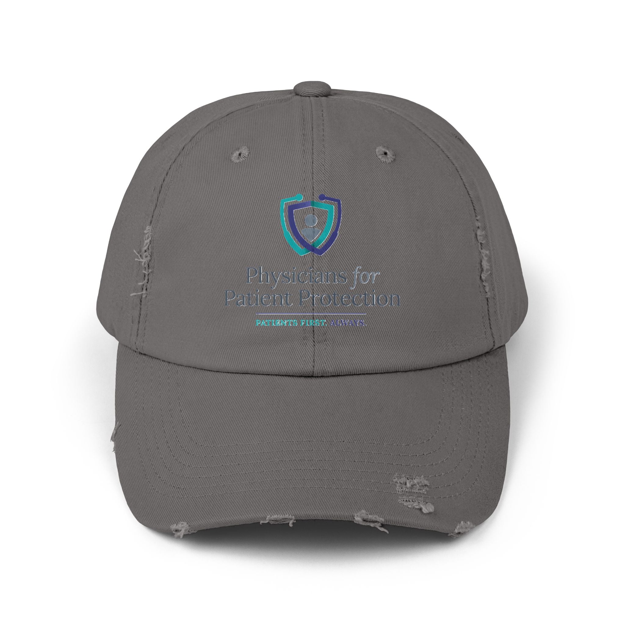 Physicians for Patient Protection Distressed Cap – Embroidered Medical Advocacy Hat