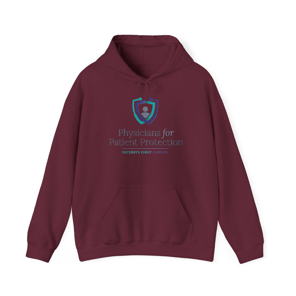 Physicians for Patient Protection Logo Hoodie — Medical Advocacy Pullover
