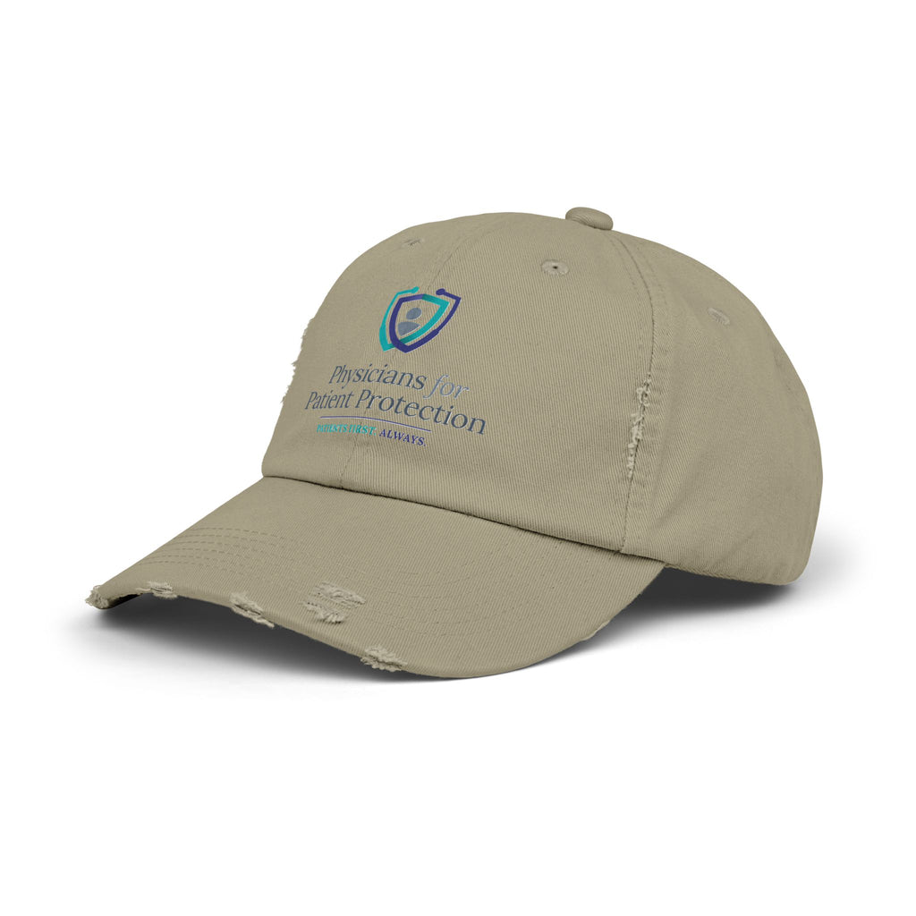 Physicians for Patient Protection Distressed Cap – Embroidered Medical Advocacy Hat