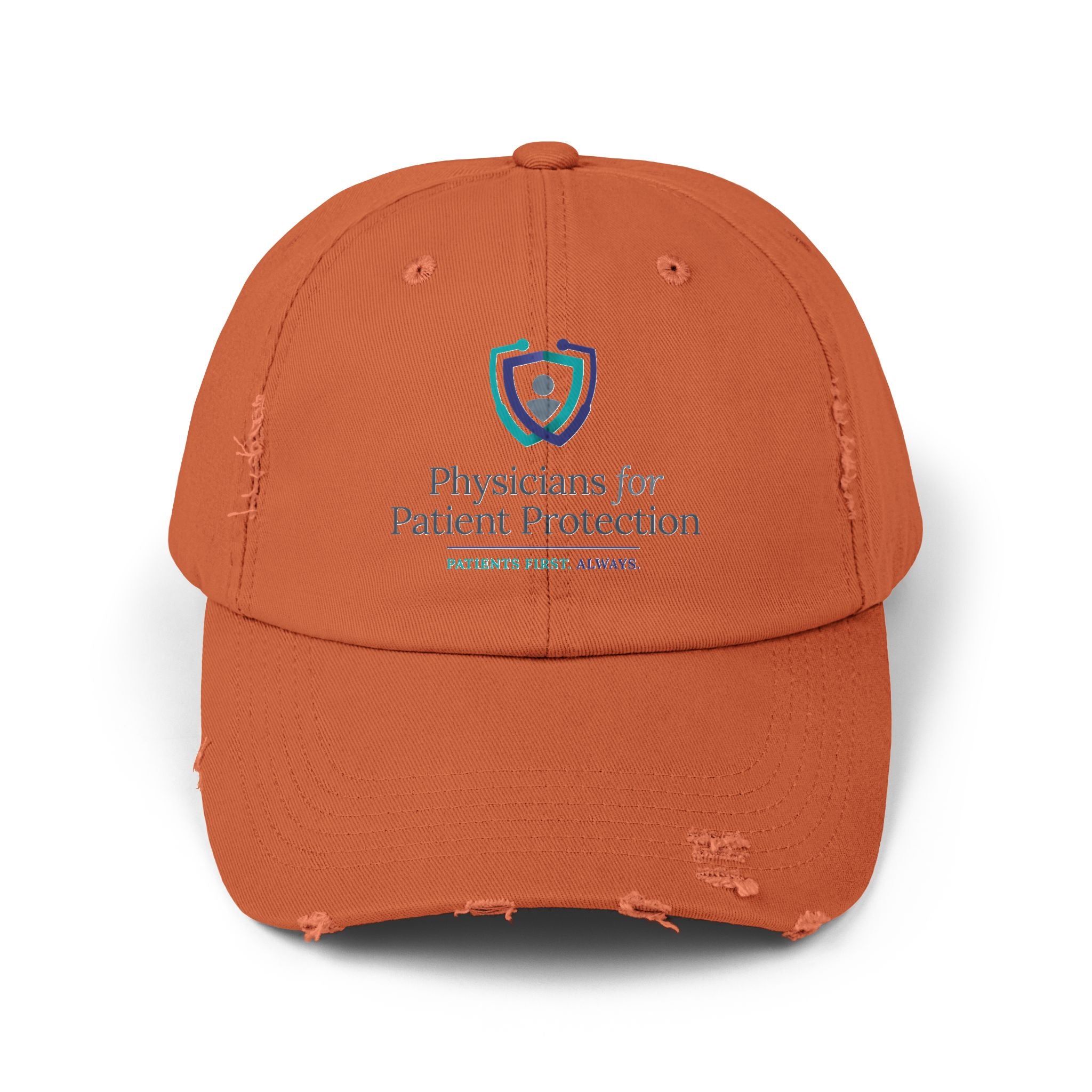 Physicians for Patient Protection Distressed Cap – Embroidered Medical Advocacy Hat