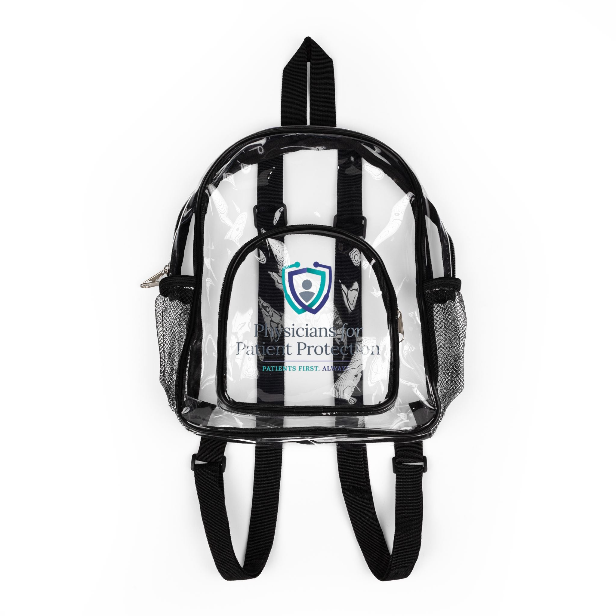 Clear Stadium Backpack - Transparent Sports Bag, Perfect for Concerts, Events, Travel, Festivals, and School