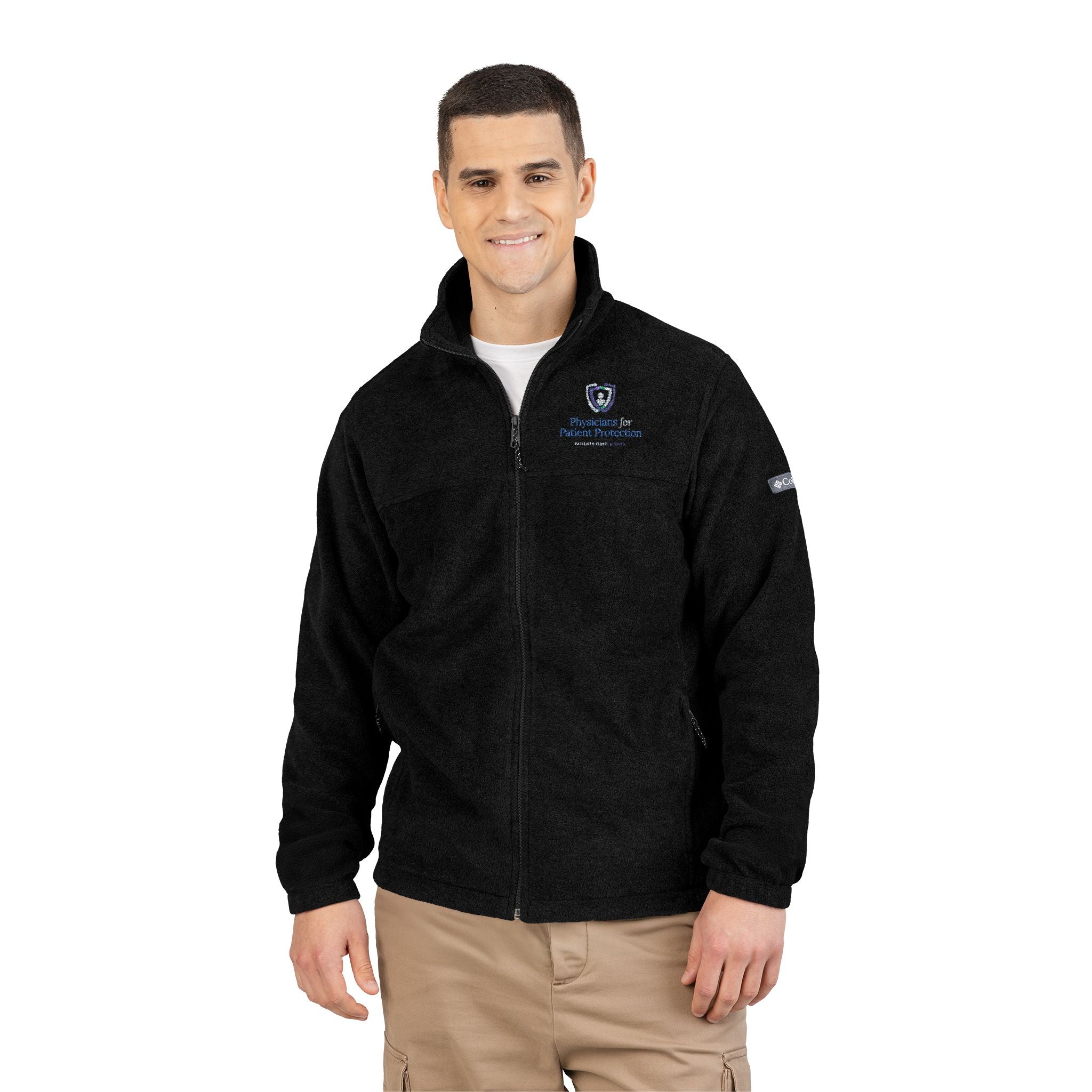 Cozy Embroidered Fleece Jacket for All Seasons, Unisex Outdoor Wear, Perfect Gift for Friends & Family, Travel Essentials, Fall/Winter [...]