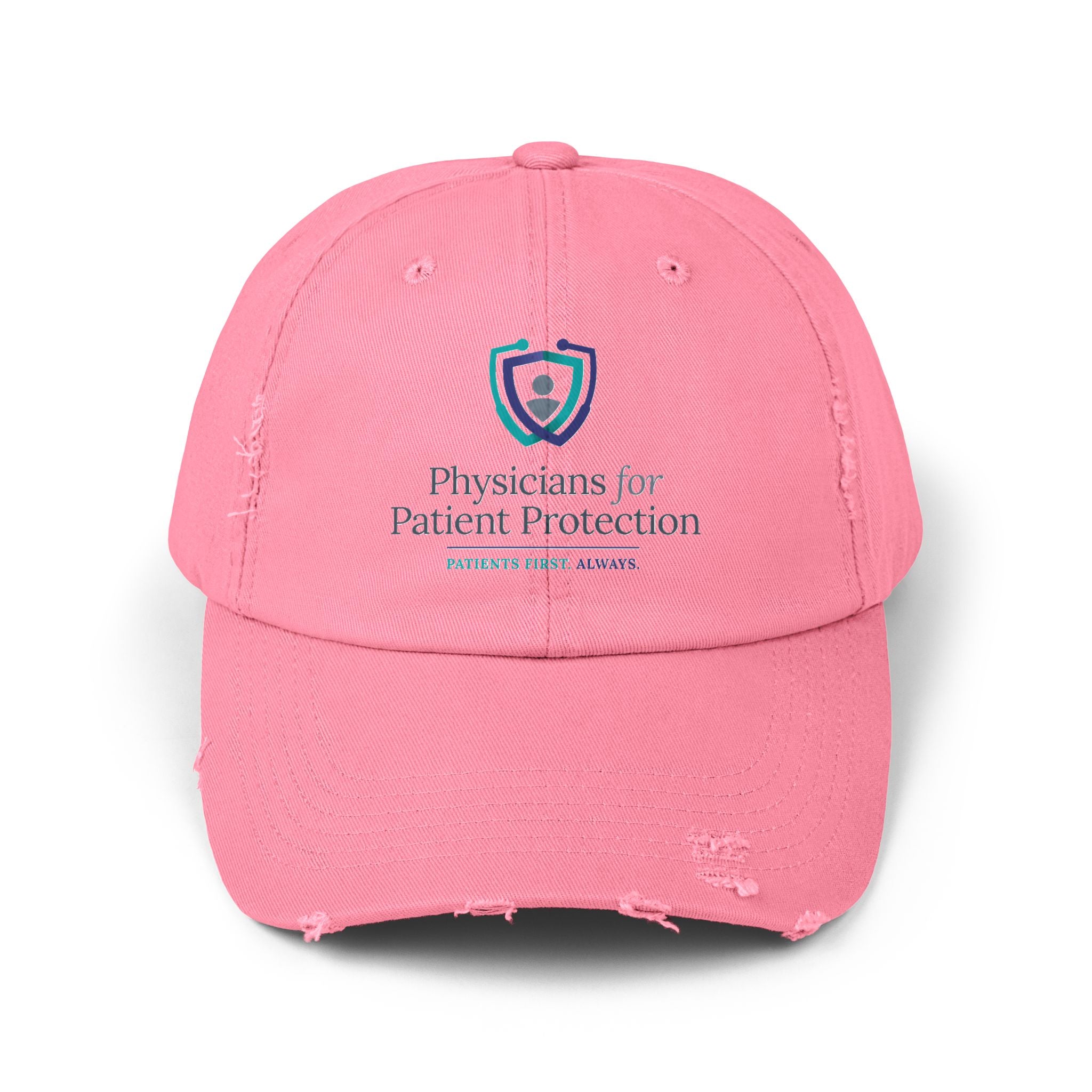 Physicians for Patient Protection Distressed Cap – Embroidered Medical Advocacy Hat