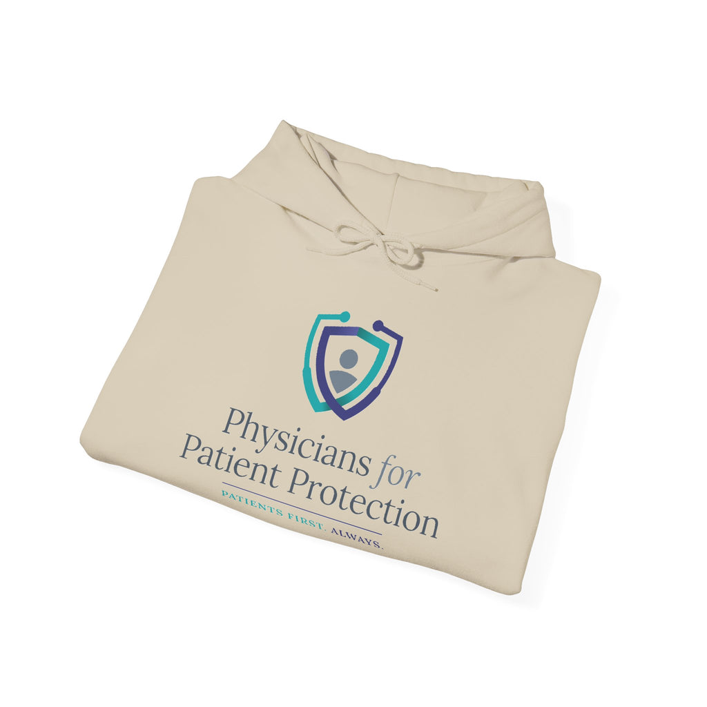 Physicians for Patient Protection Logo Hoodie — Medical Advocacy Pullover