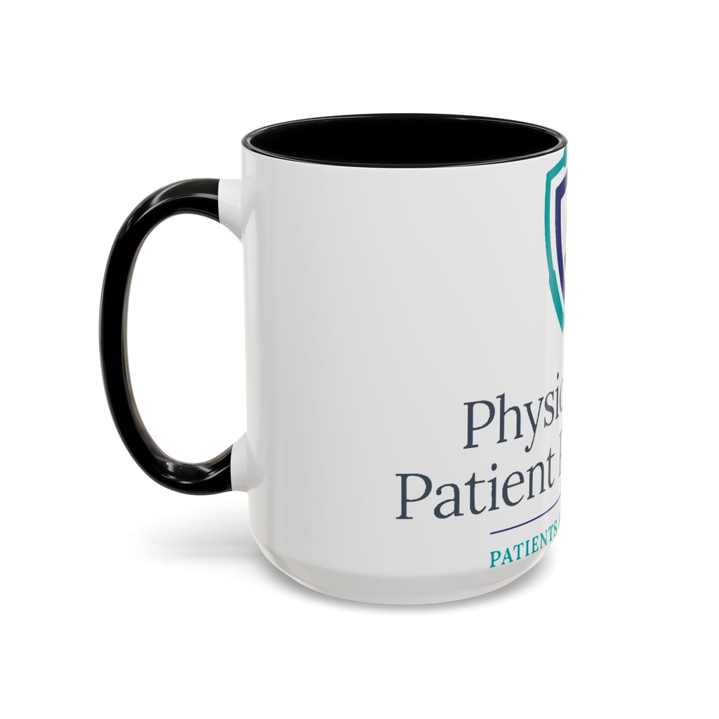 Physicians for Patient Protection Logo Accent Coffee Mug (11/15 oz)