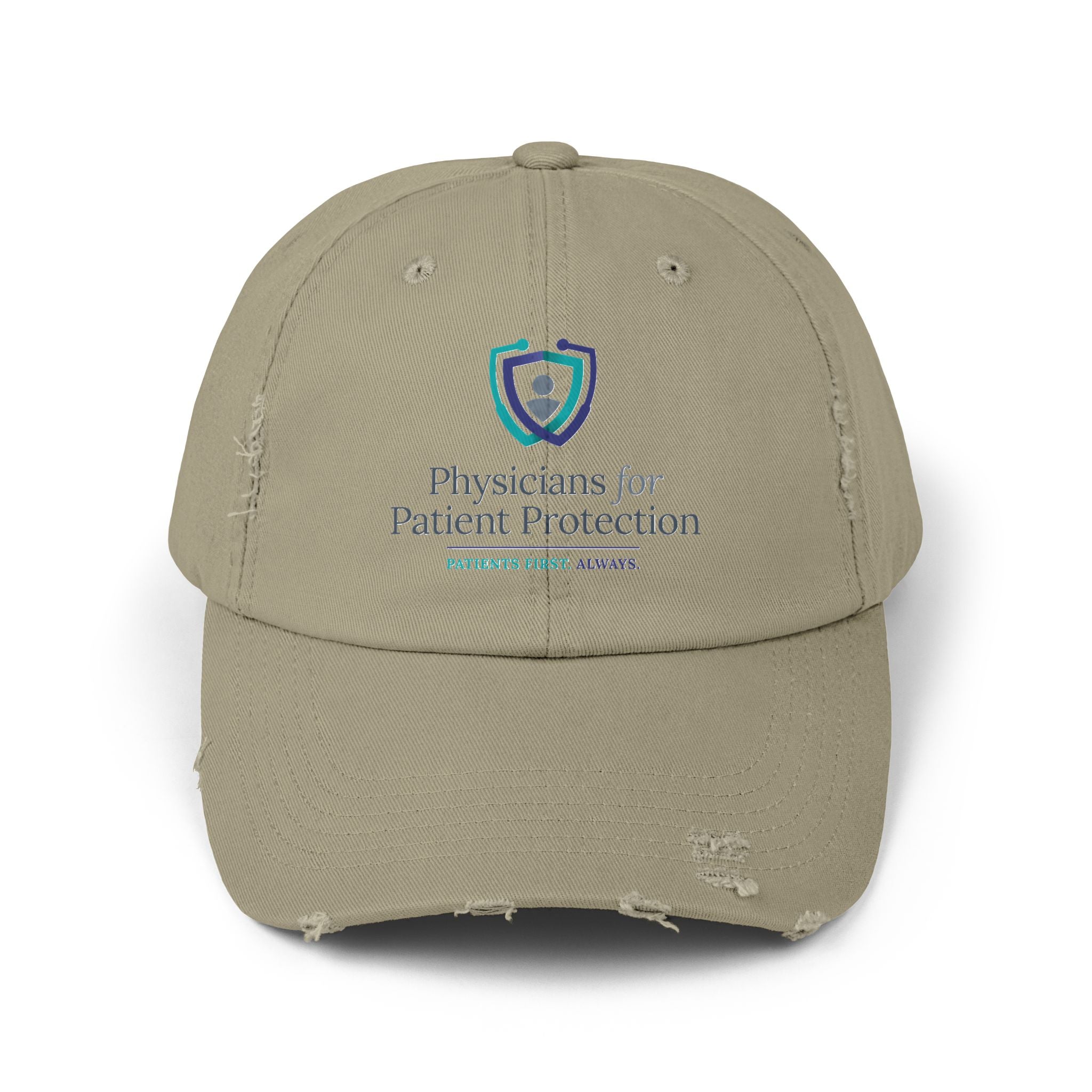 Physicians for Patient Protection Distressed Cap – Embroidered Medical Advocacy Hat