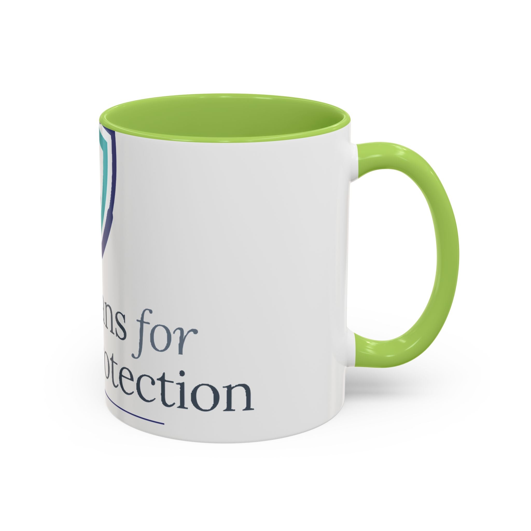 Physicians for Patient Protection Logo Accent Coffee Mug (11/15 oz)