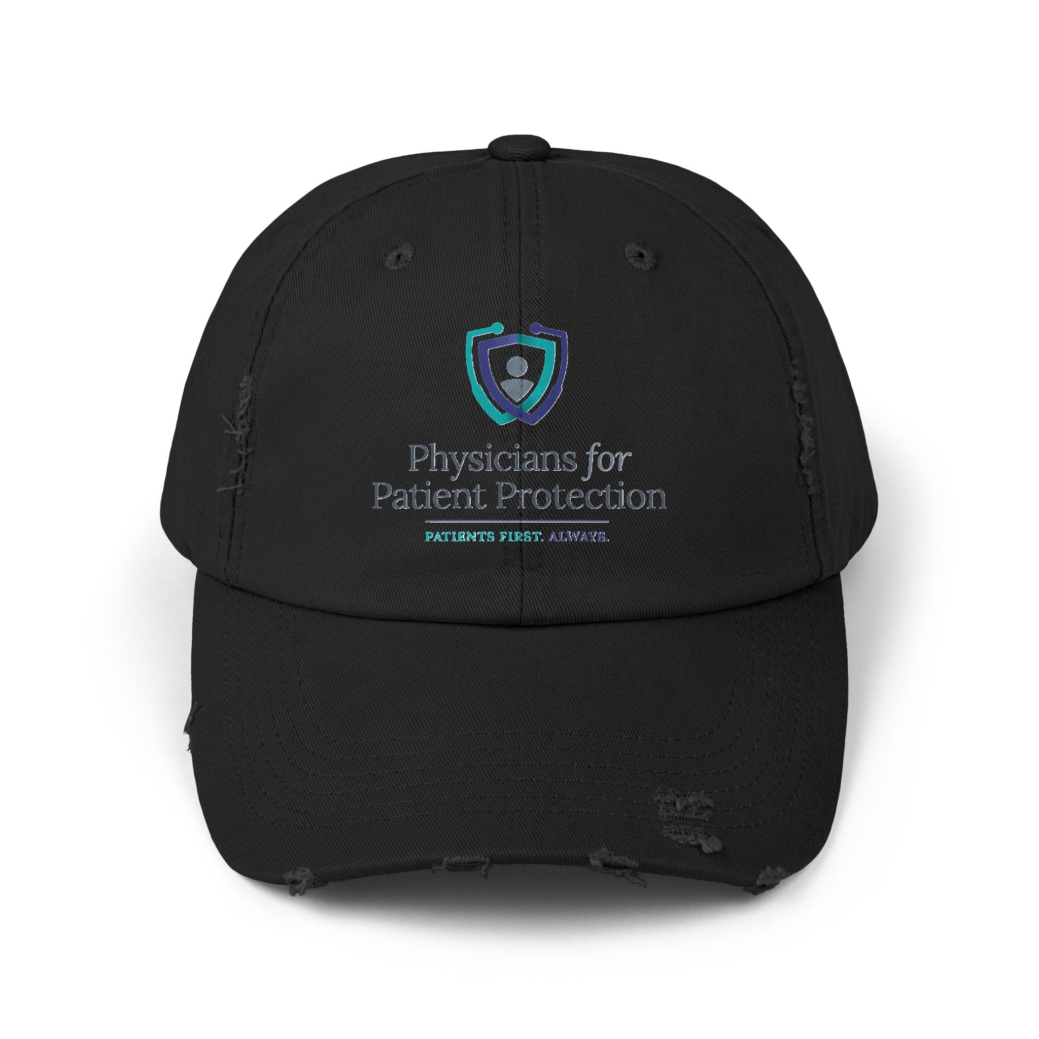 Physicians for Patient Protection Distressed Cap – Embroidered Medical Advocacy Hat