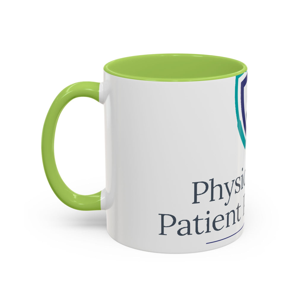 Physicians for Patient Protection Logo Accent Coffee Mug (11/15 oz)