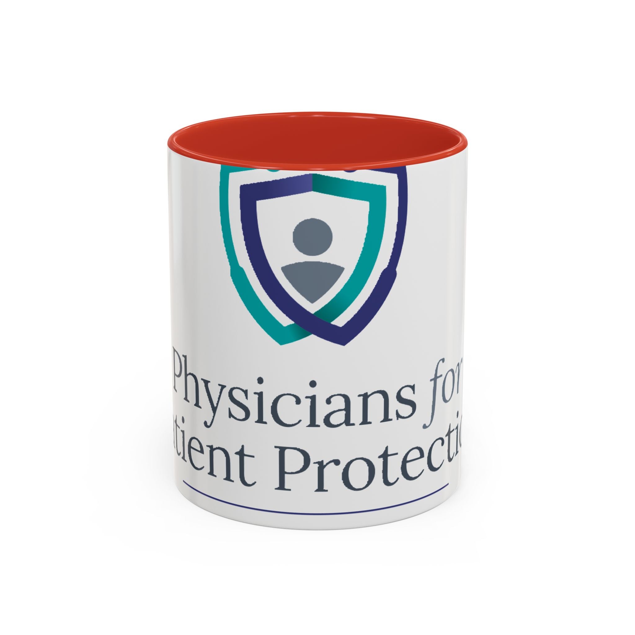 Physicians for Patient Protection Logo Accent Coffee Mug (11/15 oz)
