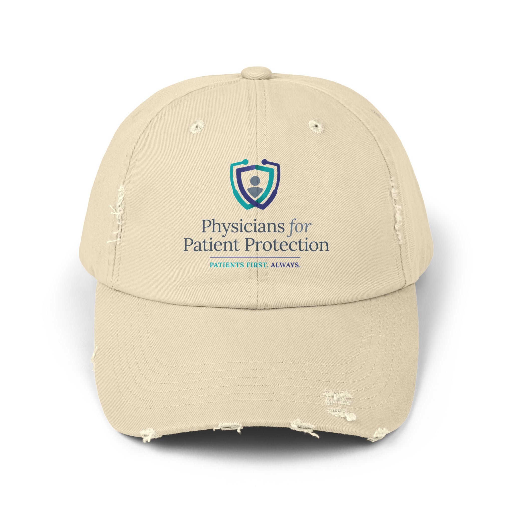 Physicians for Patient Protection Distressed Cap – Embroidered Medical Advocacy Hat