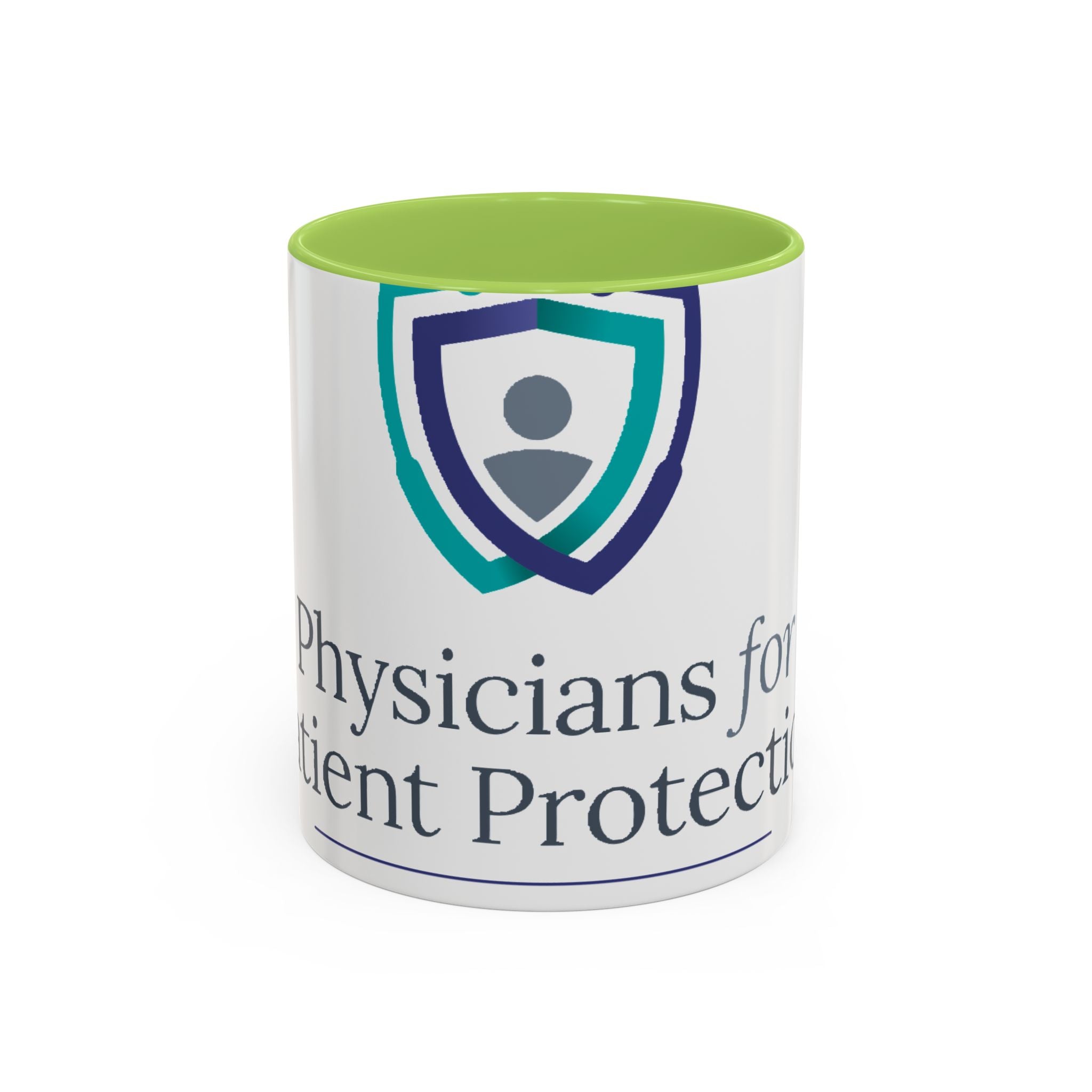 Physicians for Patient Protection Logo Accent Coffee Mug (11/15 oz)